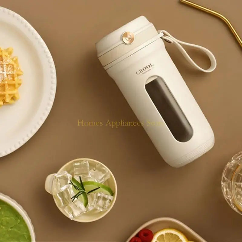 Mini Rechargeable Blender – 350ml Portable Juice Maker (10pcs Set)