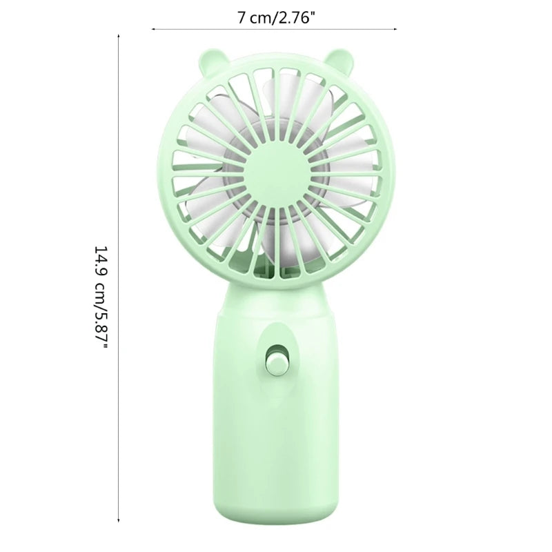 CoolBuddy™ Handheld Fan – Stay Fresh Anywhere, Anytime!
