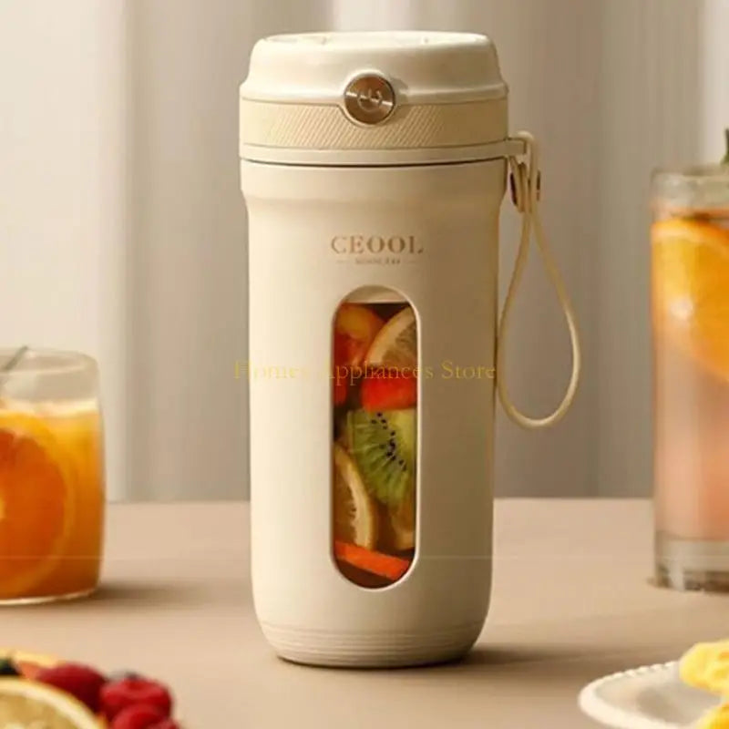 Mini Rechargeable Blender – 350ml Portable Juice Maker (10pcs Set)