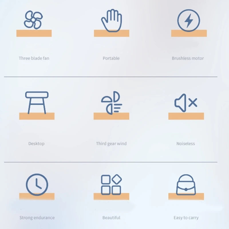 CoolBuddy™ Handheld Fan – Stay Fresh Anywhere, Anytime!