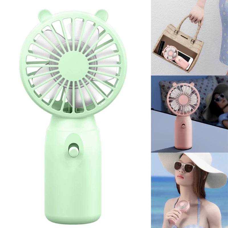 CoolBuddy™ Handheld Fan – Stay Fresh Anywhere, Anytime!